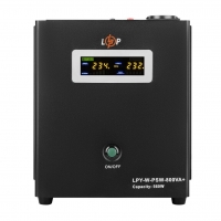  Logicpower LPY-W-PSW-800 ВА / 560 Вт линейно-интерактивный с правильной синусоидой