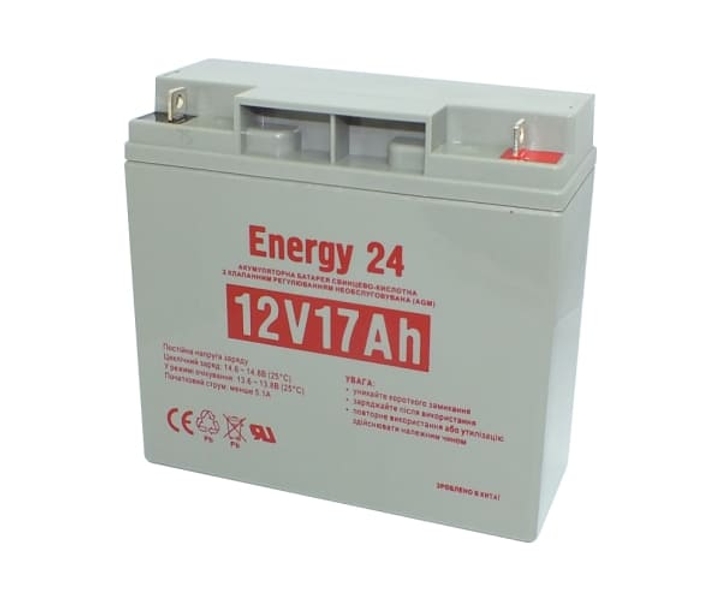 Аккумулятор Energy24 12V 17Ah