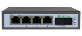 Коммутатор PL-541GS-FB  (PoE Switch)  