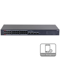 Коммутатор 24-портовый PoE Hikvision DS-3E0326P-E(C)