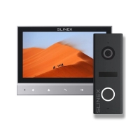 Комплект видеодомофона Slinex SK-07 grey + ML-17HR graphite
