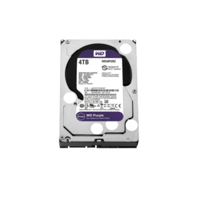 Жесткий диск WESTERN DIGITAL PURPLE 4TB 64MB WD40PURZ купить в