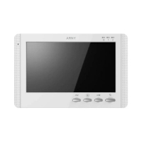  Arny AVD-709MD white с детектором движения и записью видео