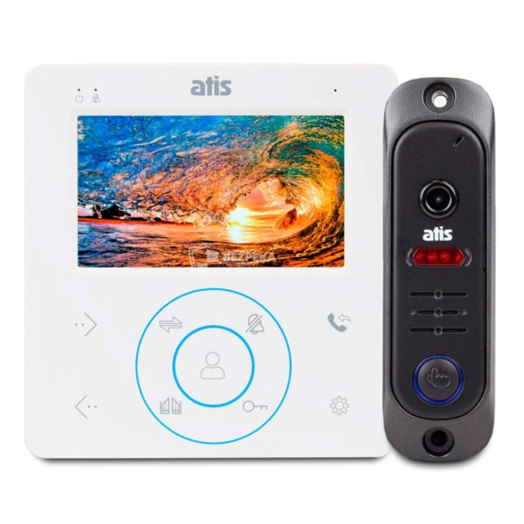 Комплект відеодомофону ATIS AD-480MW Kit box
