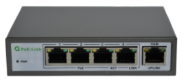 Коммутатор PoE-Link PL-541FA 60Вт (PoE Switch)
