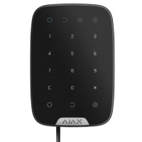 Superior Keypad black Fibra Дротова сенсорна клавіатура Ajax