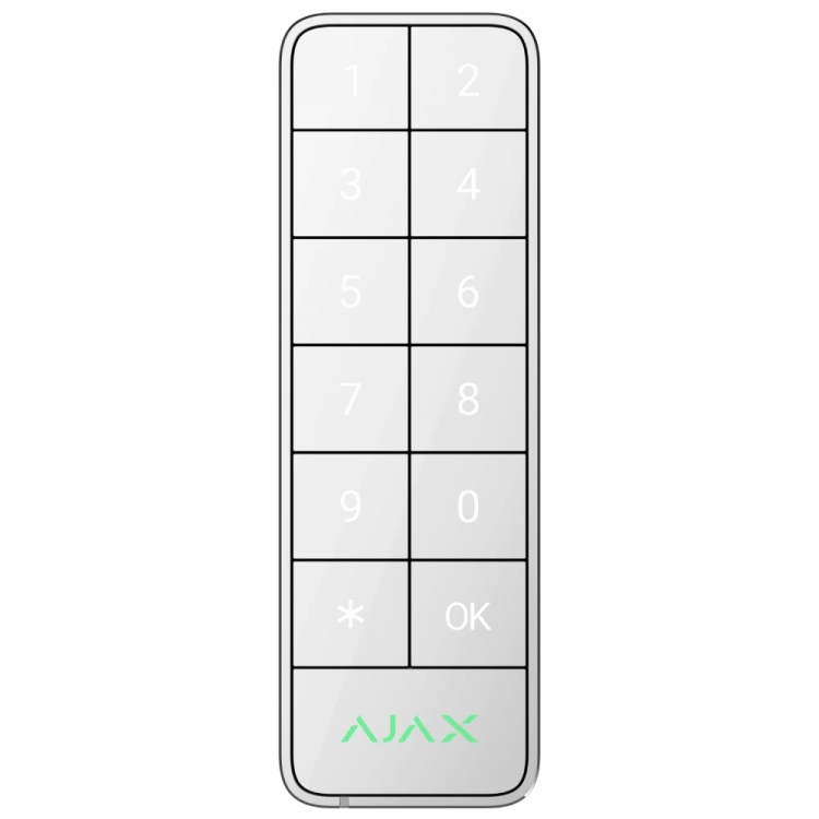 Superior Keypad Outdoor white Fibra Дротова клавіатура Ajax