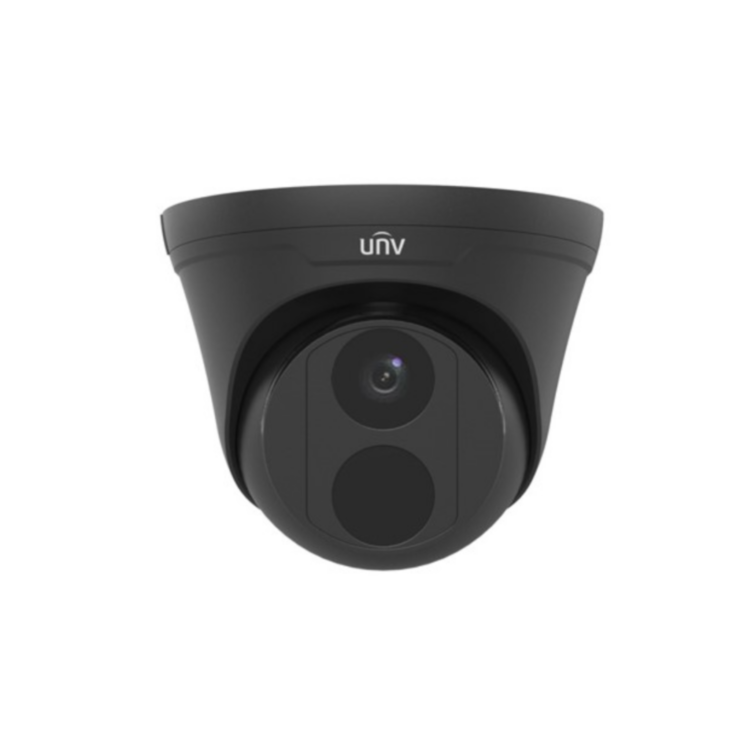 IP-відеокамера купольна Uniview IPC3614LR3-PF28-D (black)