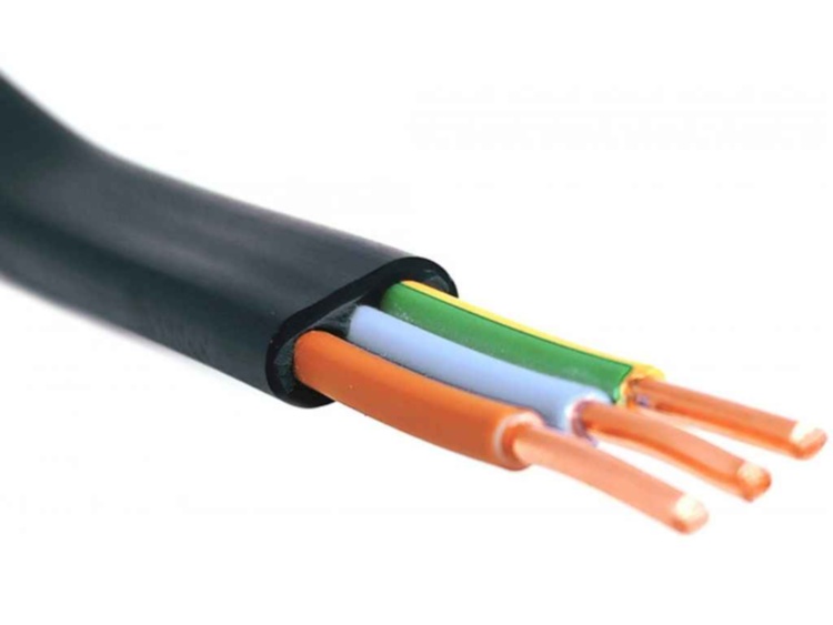 Силовий кабель ШВВП 3х1,5 чорний ДСТУ (100 м) ТМ Dialan