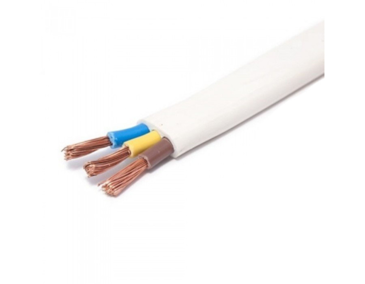 Силовий кабель ШВВП 3х2,5 ДСТУ (100 м) ТМ Dialan