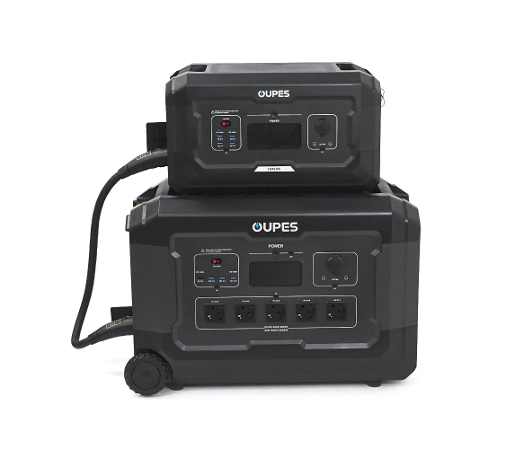 Портативний джерело живлення OUPES S3+S2, LiFePO4, 3600W, PEAK 7000W, 5120Wh