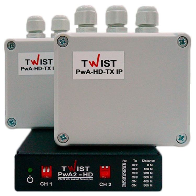 Комплект підсилювачів TWIST PWA-2-HD