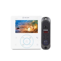 Комплект відеодомофона BCOM BD-480 White Kit
