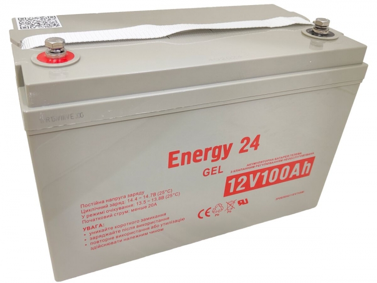 Energy24 Акумулятор гелевий 12V100Ah GEL